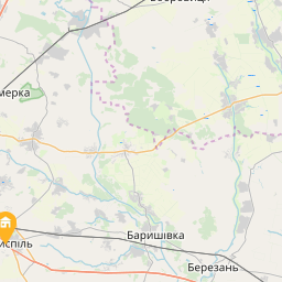 Киевский шлях 2/4 на карті